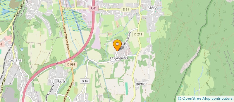 localisation de l'entreprise MONSIEUR CHRISTOPHE JACQUIER à MERY