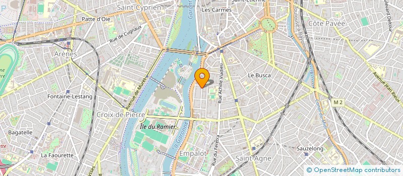 localisation de l'entreprise MONSIEUR CHRISTOPHE JACQUIN  TOULOUSE