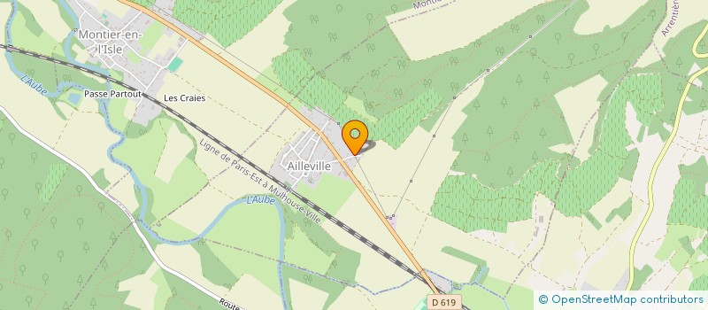 localisation de l'entreprise MONSIEUR CHRISTOPHE JACUS  AILLEVILLE