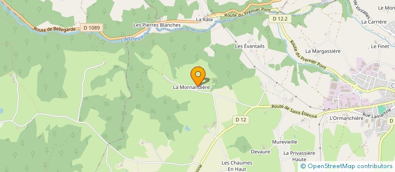 localisation de l'entreprise MONSIEUR CHRISTOPHE JALLABERT à SAINT-DENIS-SUR-COISE