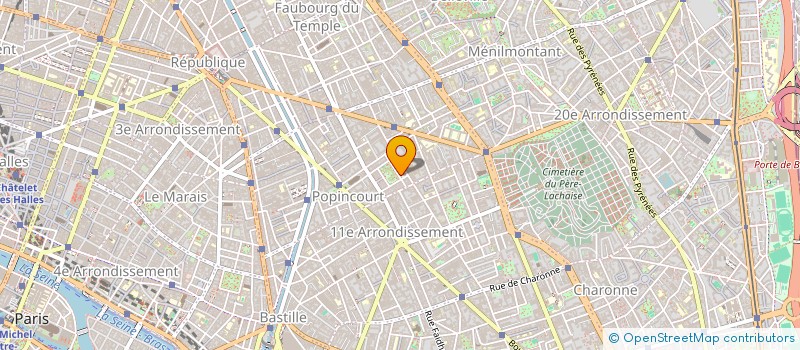 localisation de l'entreprise MONSIEUR CHRISTOPHE JAMES  PARIS