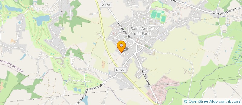 localisation de l'entreprise MONSIEUR CHRISTOPHE JANSSEN  SAINT-ANDRE-DES-EAUX