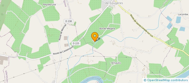 localisation de l'entreprise MONSIEUR CHRISTOPHE JANSSENS  SAINT-PERDON