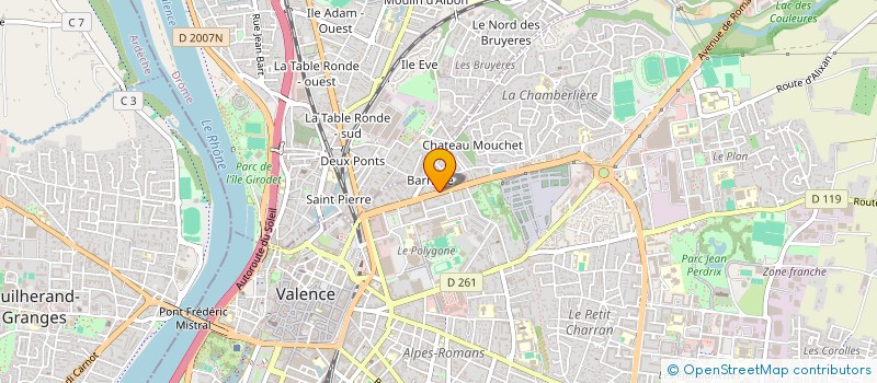 localisation de l'entreprise MONSIEUR CHRISTOPHE JANTZEN à VALENCE