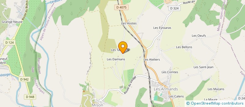 localisation de l'entreprise MONSIEUR CHRISTOPHE JANVIER  CUREL