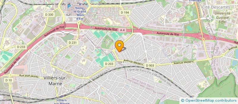 localisation de l'entreprise MONSIEUR CHRISTOPHE JAOUEN à NOISY-LE-GRAND