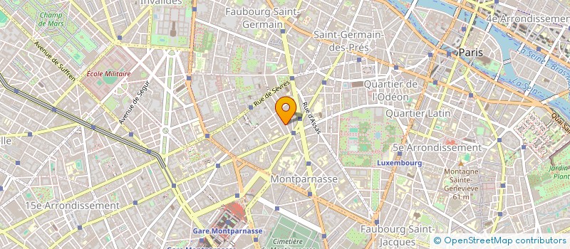 localisation de l'entreprise MONSIEUR CHRISTOPHE JARDIN  PARIS