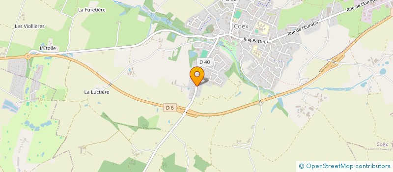 localisation de l'entreprise MONSIEUR CHRISTOPHE JARNY  COEX