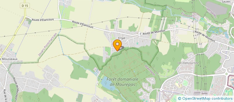 localisation de l'entreprise MONSIEUR CHRISTOPHE JARRY  JOUARS-PONTCHARTRAIN