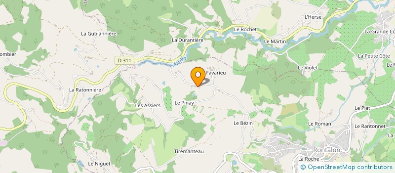 localisation de l'entreprise MONSIEUR CHRISTOPHE JASSERAND à THURINS