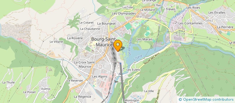 localisation de l'entreprise MONSIEUR CHRISTOPHE JAUBERT à BOURG-SAINT-MAURICE