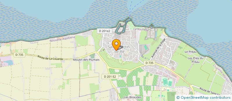 localisation de l'entreprise MONSIEUR CHRISTOPHE JAUD  SAINT-MARTIN-DE-RE