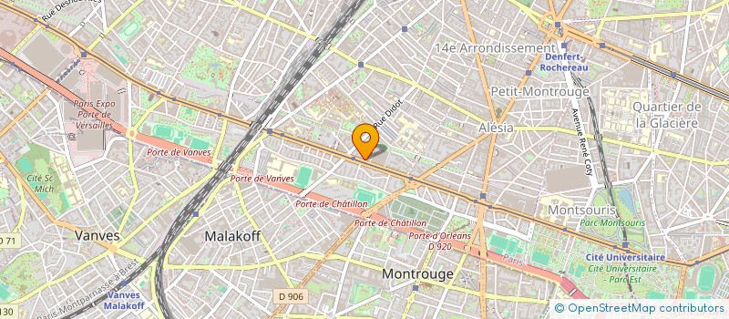 localisation de l'entreprise MONSIEUR CHRISTOPHE JAUNET  PARIS