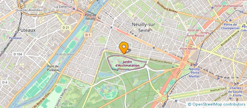 localisation de l'entreprise MONSIEUR CHRISTOPHE JAVET à NEUILLY-SUR-SEINE