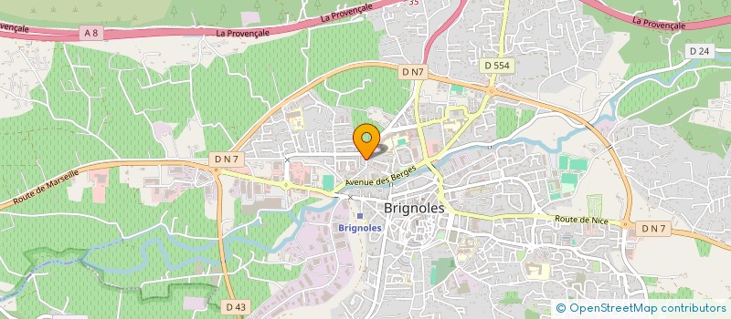 localisation de l'entreprise MONSIEUR CHRISTOPHE JEAN à BRIGNOLES