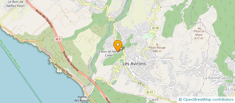 localisation de l'entreprise MONSIEUR CHRISTOPHE JEANNOT  LES AVIRONS