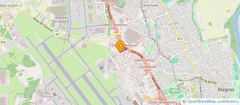 localisation de l'entreprise MONSIEUR CHRISTOPHE JEANSON  BLAGNAC