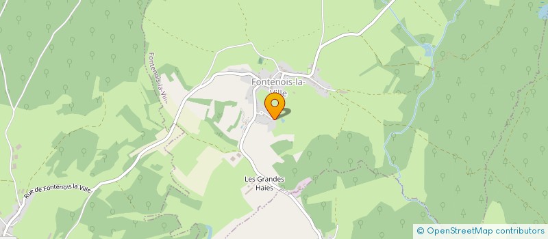 localisation de l'entreprise MONSIEUR CHRISTOPHE JEDREK  FONTENOIS-LA-VILLE