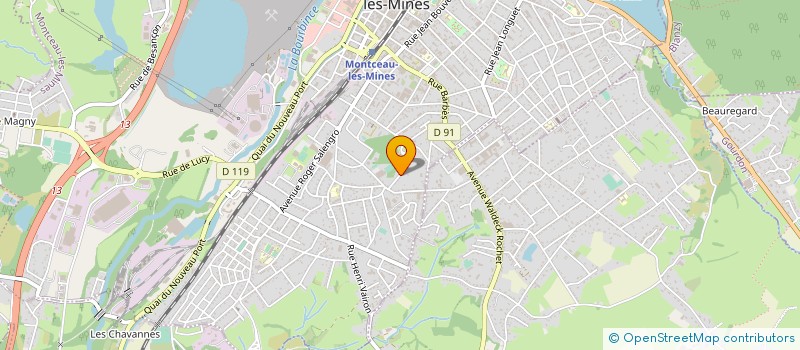 localisation de l'entreprise MONSIEUR CHRISTOPHE JEROME TWORZYDLO  MONTCEAU-LES-MINES