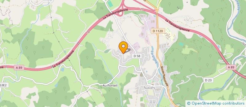 localisation de l'entreprise MONSIEUR CHRISTOPHE JERRETIE  NAVES