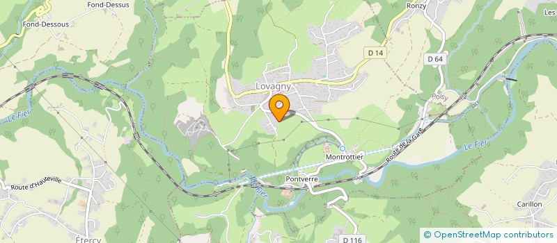 localisation de l'entreprise MONSIEUR CHRISTOPHE JOANBLANQ  LOVAGNY