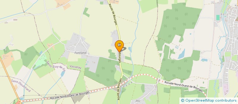 localisation de l'entreprise MONSIEUR CHRISTOPHE JOLIVET  VASSELAY