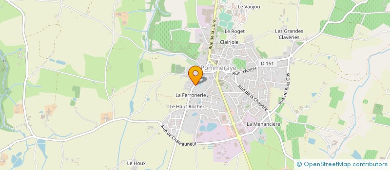 localisation de l'entreprise MONSIEUR CHRISTOPHE JOLY à MAUGES-SUR-LOIRE