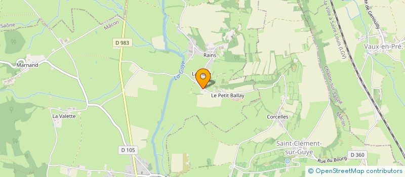 localisation de l'entreprise MONSIEUR CHRISTOPHE JOLY  JONCY