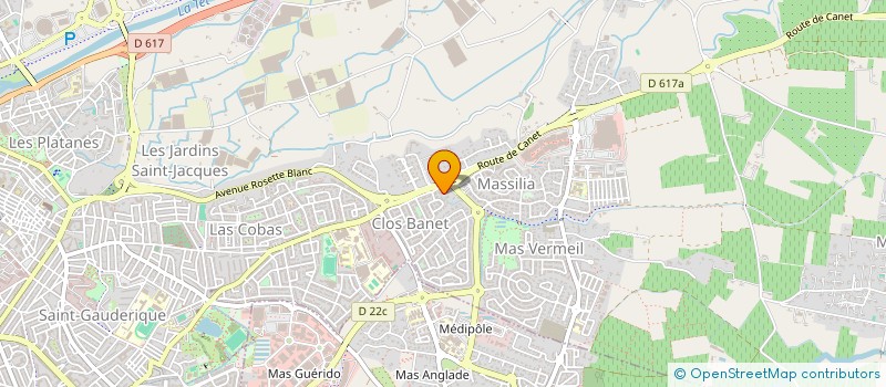 localisation de l'entreprise MONSIEUR CHRISTOPHE JOSSE  PERPIGNAN