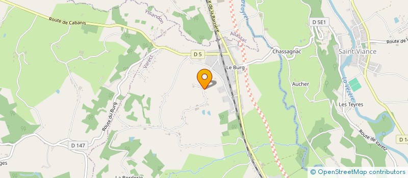 localisation de l'entreprise MONSIEUR CHRISTOPHE JOUFFRE  VARETZ