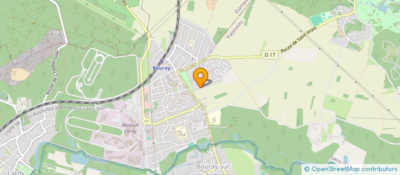 localisation de l'entreprise MONSIEUR CHRISTOPHE JOUREAU  SAINT-VRAIN