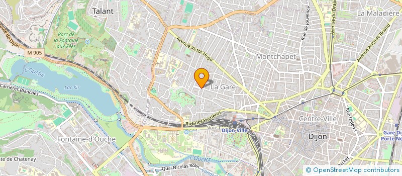 localisation de l'entreprise MONSIEUR CHRISTOPHE JOUSSERAND à DIJON