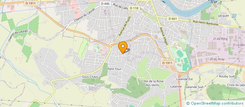 localisation de l'entreprise MONSIEUR CHRISTOPHE JUANAMAS  PUJOLS