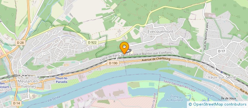 localisation de l'entreprise MONSIEUR CHRISTOPHE JUIN  EVECQUEMONT