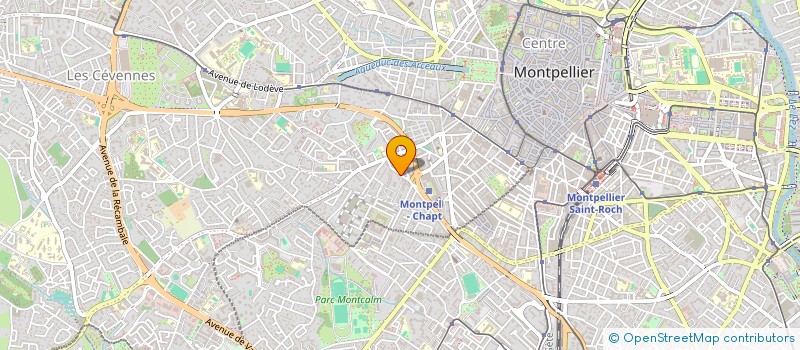 localisation de l'entreprise MONSIEUR CHRISTOPHE JULIEN à MONTPELLIER