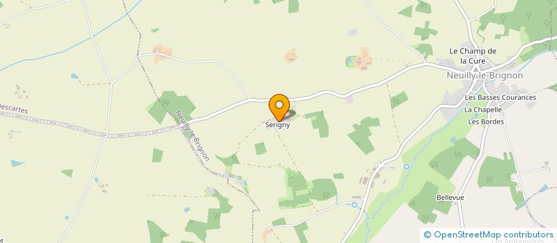 localisation de l'entreprise MONSIEUR CHRISTOPHE JULIEN  NEUILLY LE BRIGNON