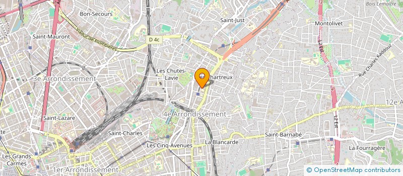 localisation de l'entreprise MONSIEUR CHRISTOPHE JULLIEN à MARSEILLE