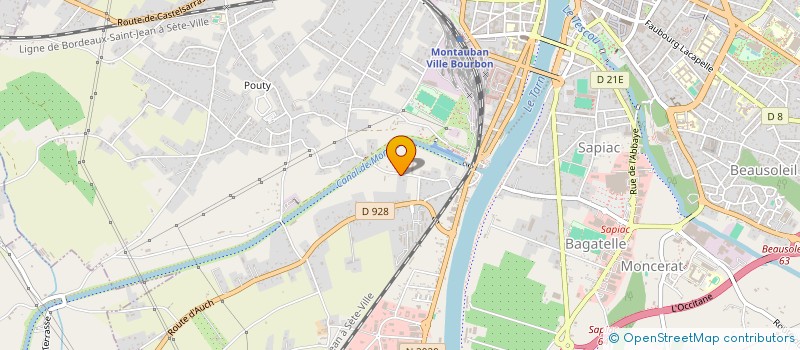 localisation de l'entreprise MONSIEUR CHRISTOPHE JUNCA  MONTAUBAN