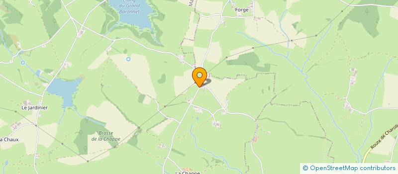 localisation de l'entreprise MONSIEUR CHRISTOPHE JUSSEAU  MARTIGNY-LE-COMTE