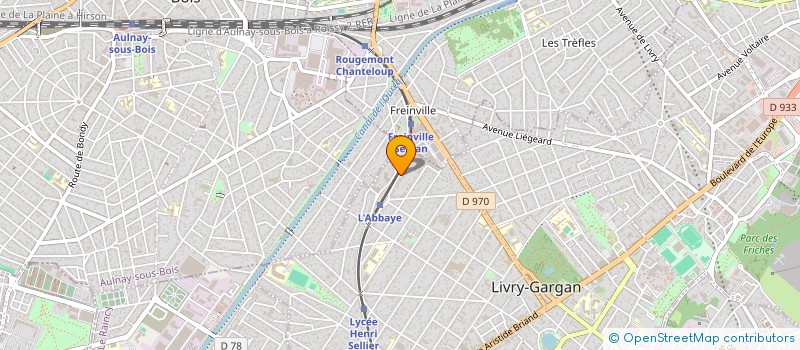 localisation de l'entreprise MONSIEUR CHRISTOPHE KABEYA NGAROKIYE  LIVRY-GARGAN