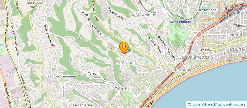 localisation de l'entreprise MONSIEUR CHRISTOPHE KAPELLA à NICE