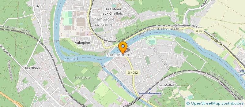 localisation de l'entreprise MONSIEUR CHRISTOPHE KAURIN à SAINT-MAMMES