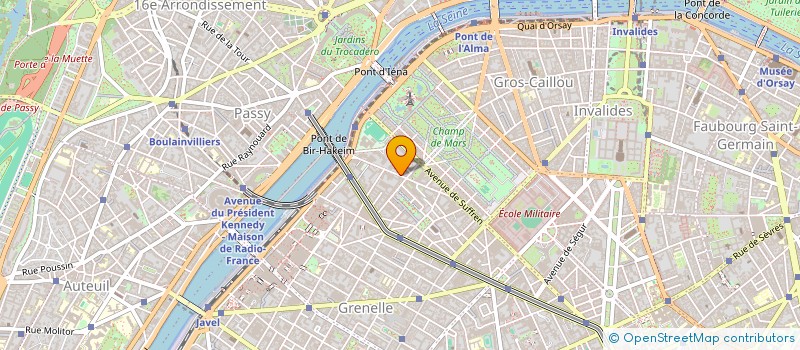 localisation de l'entreprise MONSIEUR CHRISTOPHE KAVOS  PARIS