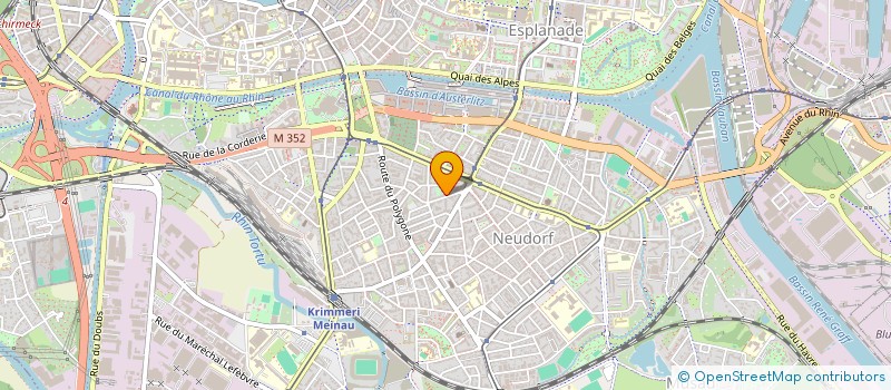 localisation de l'entreprise MONSIEUR CHRISTOPHE KELLERMANN à STRASBOURG
