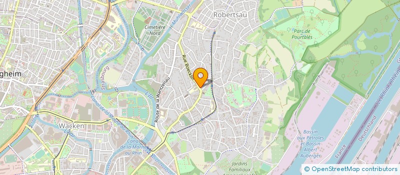 localisation de l'entreprise MONSIEUR CHRISTOPHE KHELIFA à STRASBOURG