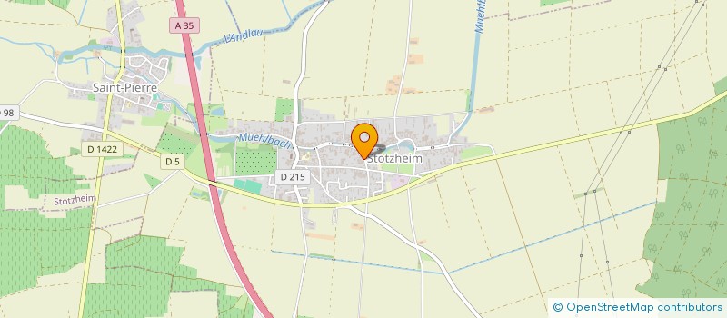 localisation de l'entreprise MONSIEUR CHRISTOPHE KIEFFER  STOTZHEIM