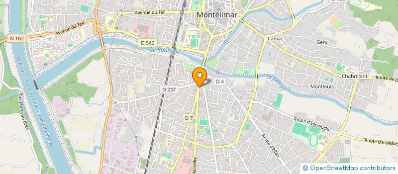 localisation de l'entreprise MONSIEUR CHRISTOPHE KOELSCH à MONTELIMAR