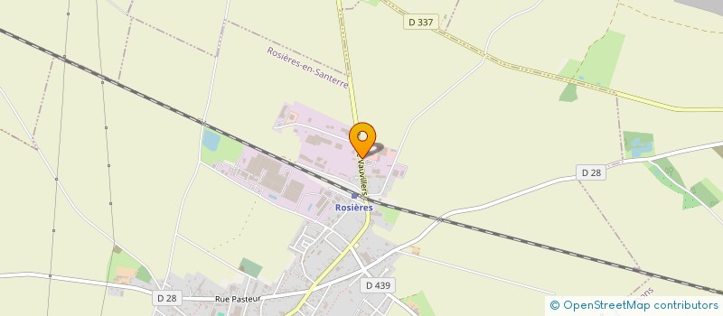 localisation de l'entreprise MONSIEUR CHRISTOPHE KOLECKI à ROSIERES-EN-SANTERRE