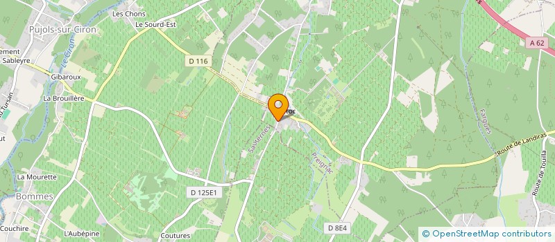 localisation de l'entreprise MONSIEUR CHRISTOPHE KOUZMIN  PREIGNAC