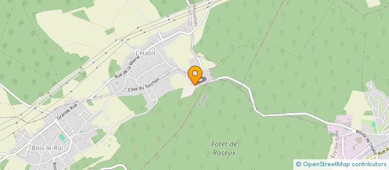 localisation de l'entreprise MONSIEUR CHRISTOPHE KRIEGEL  BOIS-LE-ROI